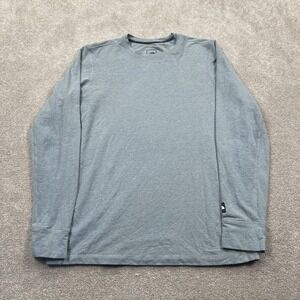 The North Face Men's Long Sleeve Tee - Blue